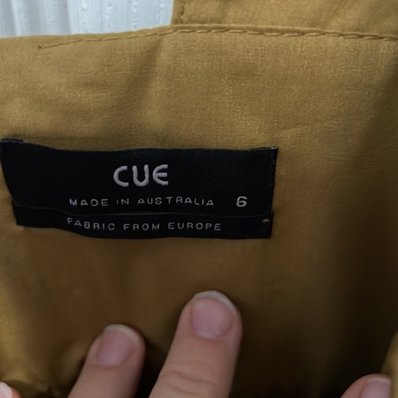 mustard brown cue empire  tank - Picture 2 of 3